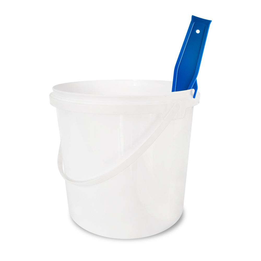 Plastic stirrer for paints, resins and sealers