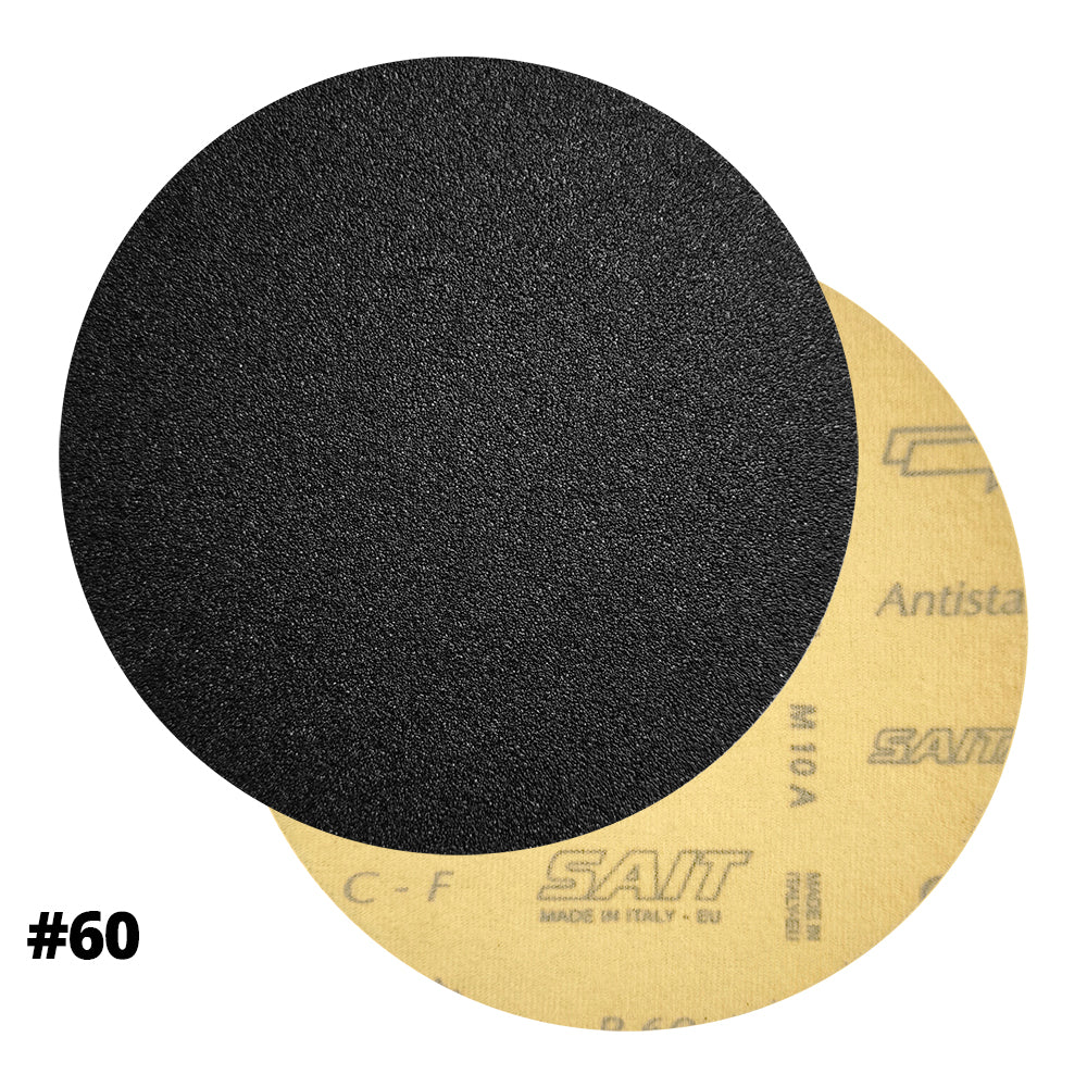 Velcro-backed abrasive disc fi150 mm