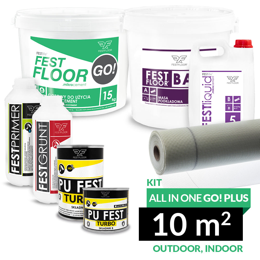Kit ALL IN ONE GO! PLUS - 10 m²