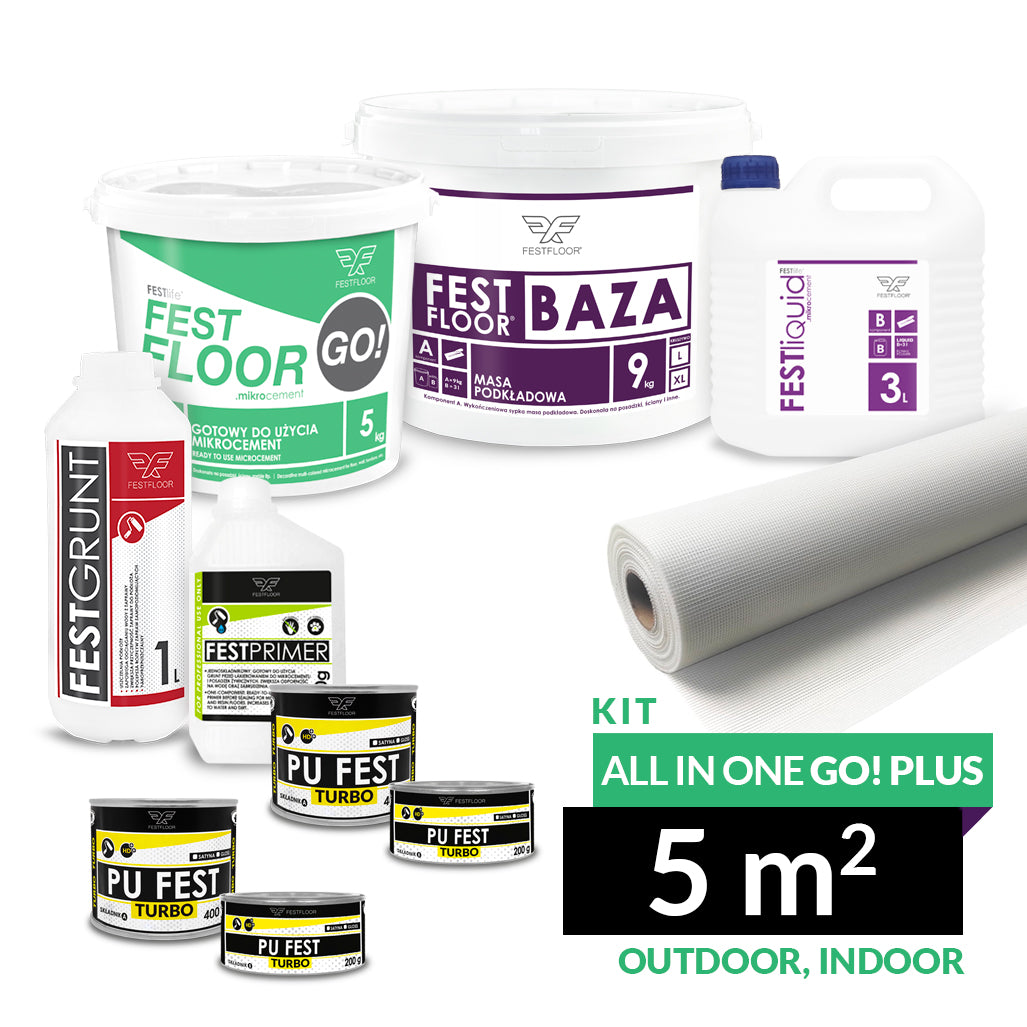 Kit ALL IN ONE GO! PLUS - 5 M²