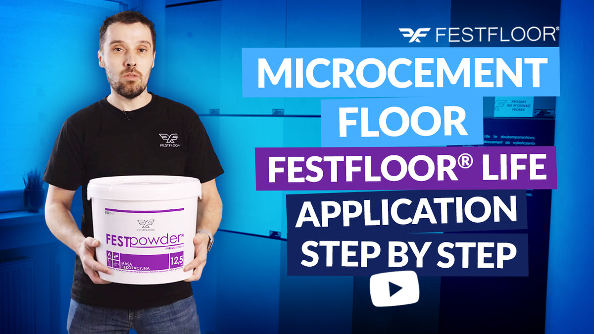 Microcement Floor Step by Step | How to Apply Festfloor Life